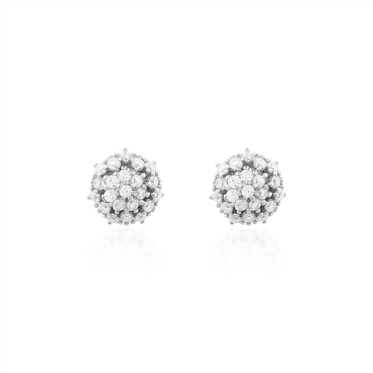 Brinco Bouquet moissanite