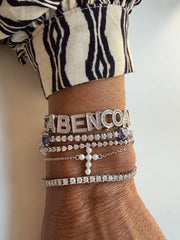 Pulseira corações Leal