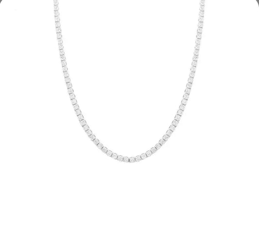 Colar Riviera moissanite