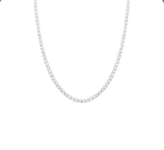 Colar Riviera moissanite
