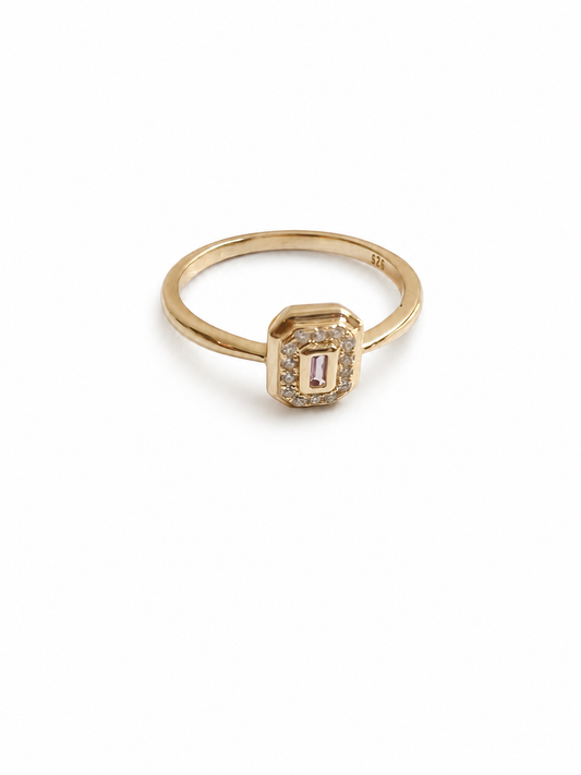 Anel Celine Moissanite