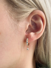 Argola Selma moissanites