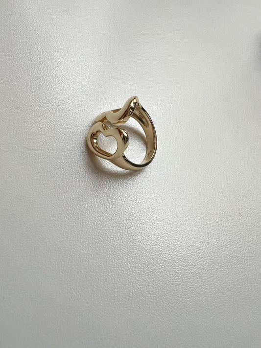 Anel two hearts
