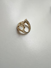 Anel two hearts