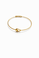 Bracelet Saphira amarela au