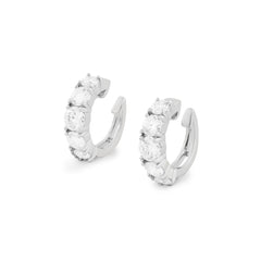 Piercing decrescente individual Moissanites