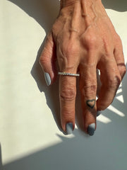 Anel moissanite Thais - Helen Gordilho