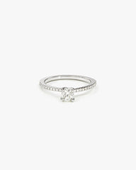 Anel Solitaire - ouro 18k - brilhante de 0,36ct - VALOR SOB CONSULTA - Helen Gordilho