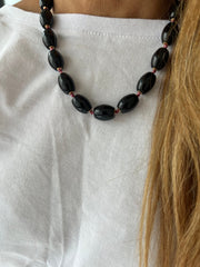 Colar pedras onix - Helen Gordilho
