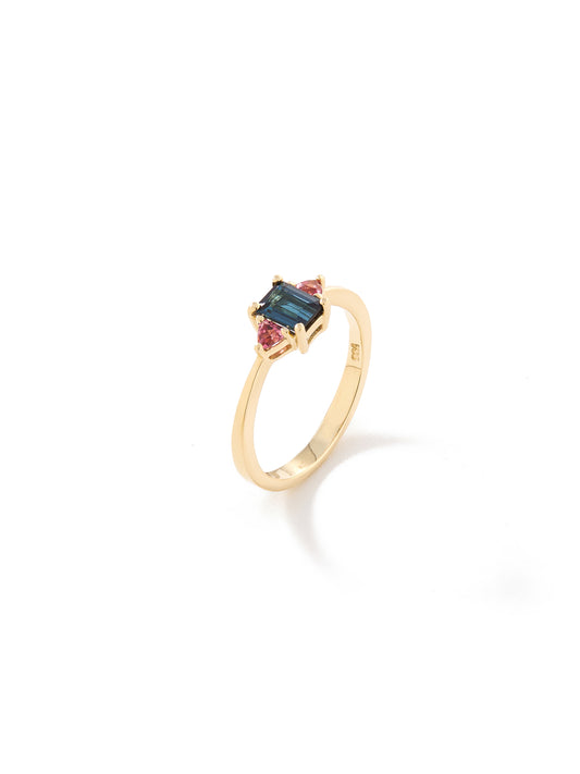 Anel Cindy turmalinas