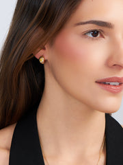 Brinco bold com quadrado