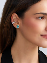 Brinco Oceane moissanites