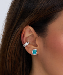 Brinco Oceane moissanites