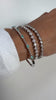 Pulseira Riviera modelo coroa Moissanite