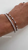 Pulseira Riviera Moissanite 21 cm