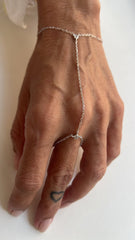 Pulseira de mão ponto de luz - Helen Gordilho