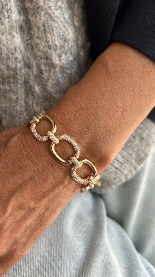 Pulseira elos Samia - Helen Gordilho
