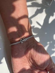 Pulseira Riviera /moissanite - Helen Gordilho